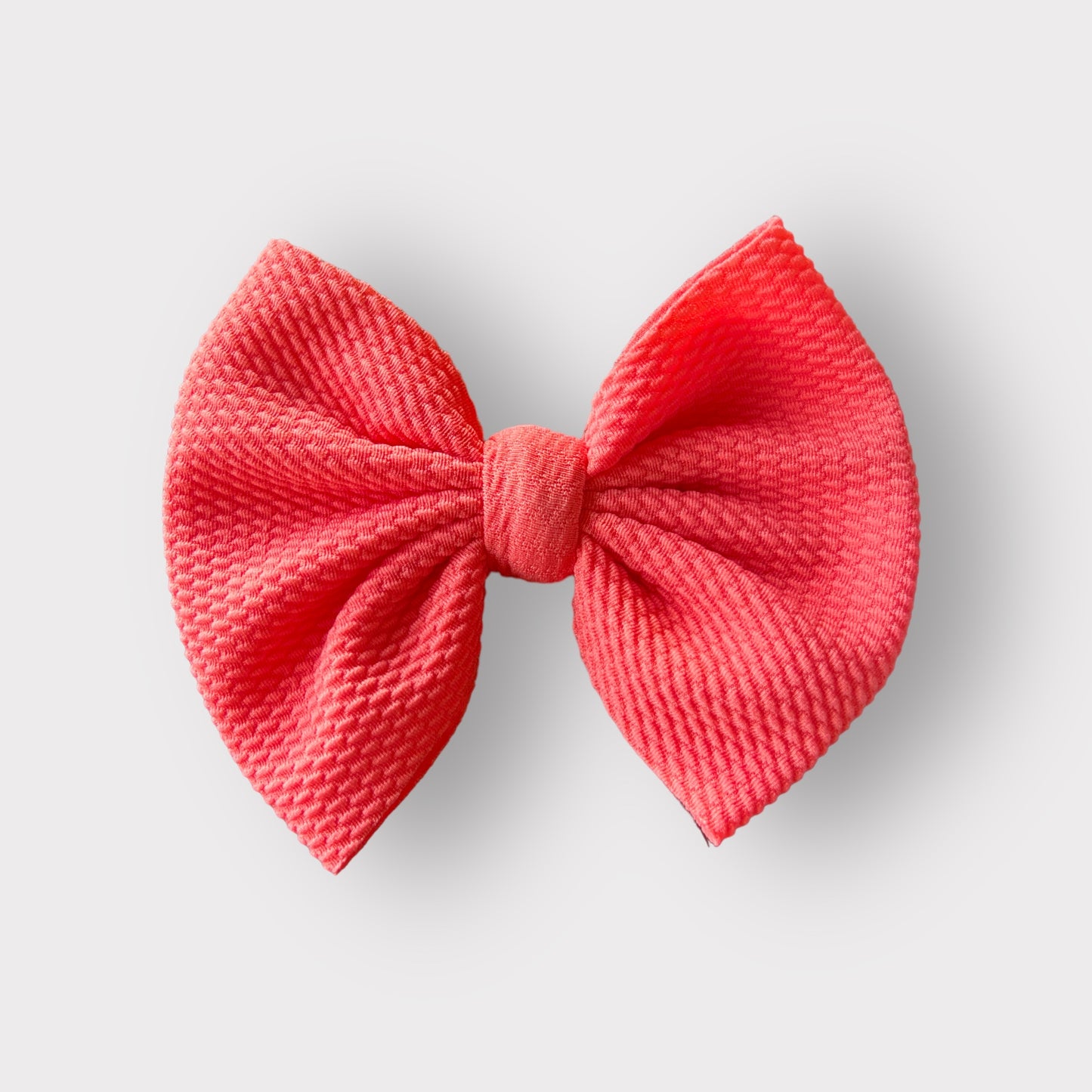 Coral Red Bow